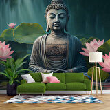 Buda Heykeli Temalı Duvar Kağıdı