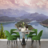 Burdur Karacaören Gölü Manzaralı Duvar Kağıdı