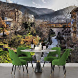 Bursa Irgadı Köprüsü Manzaralı Duvar Kağıdı