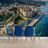 Çanakkale Kilitbahir Kalesi Manzaralı Duvar Kağıdı