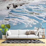 Denizli Pamukkale Manzaralı Duvar Kağıdı