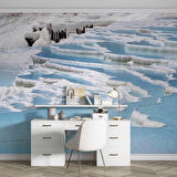 Denizli Pamukkale Manzaralı Duvar Kağıdı