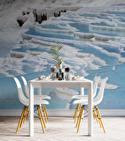 Denizli Pamukkale Manzaralı Duvar Kağıdı