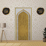 Soft İslami Motifli Mescid Duvar Kağıdı