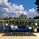 Edirne Meriç Köprüsü Manzaralı Duvar Kağıdı