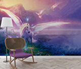 Unicorn Beyaz At Duvar Kağıdı