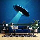 Uzay Ufo Manzaralı Duvar Kağıdı