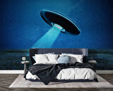 Uzay Ufo Manzaralı Duvar Kağıdı