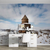 Kars Kış Manzaralı Duvar Kağıdı