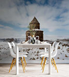 Kars Kış Manzaralı Duvar Kağıdı