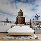 Kars Kış Manzaralı Duvar Kağıdı