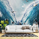 Deniz, Balık, Kaplumbağ, Martı Duvar Kağıdı