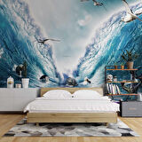 Deniz, Balık, Kaplumbağ, Martı Duvar Kağıdı