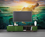 Deniz ve Balık Manzaralı Duvar Kağıdı