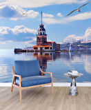 Üsküdar Kız Kulesi Temalı Duvar Kağıdı