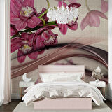 Pembe Çiçek Duvar Kağıdı