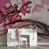 Pembe Çiçek Duvar Kağıdı