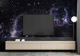 Galaksi Yıldızlar Manzaralı Duvar Kağıdı Baskı