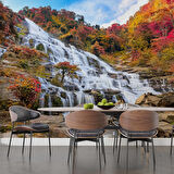 Şelale Doğa ve Dağ Temalı Duvar Kağıdı