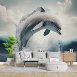 Yunus Balığı Temalı Duvar Kağıdı