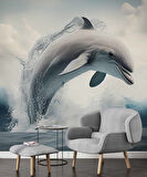 Yunus Balığı Temalı Duvar Kağıdı