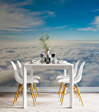 Gökyüzü ve Bulut Manzaralı Duvar Kağıdı Baskı