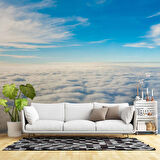 Gökyüzü ve Bulut Manzaralı Duvar Kağıdı Baskı