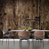Eskitilmiş Ağaç Temalı Duvar Kağıdı Baskı