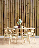 3 Boyutlu Bambu Temalı Duvar Kağıdı