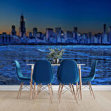 Gece Şehir Manzaralı Duvar Kağıdı