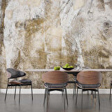 3 Boyutlu Eskitme Duvar Temalı Duvar Kağıdı