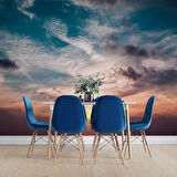 Gün Batımı Gökyüzü Manzaralı Duvar Kağıdı