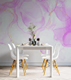 Pembe Mermer Desenli Duvar Kağıdı