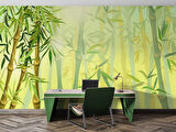 Bambu Ağaç Orman Temalı Duvar Kağıdı