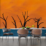 Gölge ve Ağaç Manzaralı Duvar Kağıdı