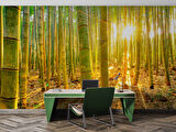 Bambu Ormanı Temalı Duvar Kağıdı
