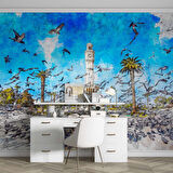 İzmir Konak Saatli Kule Duvar Kağıdı