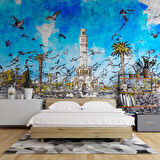 İzmir Konak Saatli Kule Duvar Kağıdı