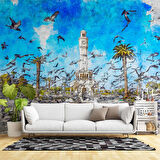 İzmir Konak Saatli Kule Duvar Kağıdı