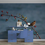 Gökyüzü ve Kuş Manzaralı Duvar Kağıdı