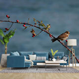 Gökyüzü ve Kuş Manzaralı Duvar Kağıdı