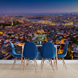 İstanbul Eminönü Kuş Bakışı Manzaralı Duvar Kağıdı