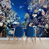 Denizaltı Mercan Manzaralı Duvar Kağıdı