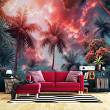 Tropikal Doğa Manzaralı Duvar Kağıdı