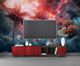 Tropikal Doğa Manzaralı Duvar Kağıdı