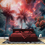 Tropikal Doğa Manzaralı Duvar Kağıdı