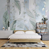 Soft Tüy Çizim Desenli Duvar Kağıdı