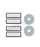 Dreame L10 Ultra Uyumlu Yedek Hepa Filtre ve Mop-6 Parça