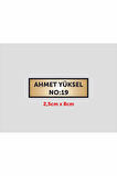 2,5cmx8cm Kapı İsimliği , Dolap İsimliği ,aliminyum Metal Numara Arkası Yapışkanlı GOLD RENK