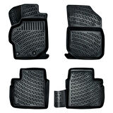 CITROEN C-ELYSSE 3D Siyah Havuzlu Paspas 2012 ve SONRASI